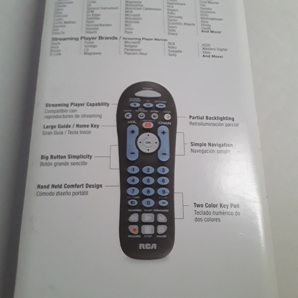 RCA universal Remote control tv - Picture 4 of 6